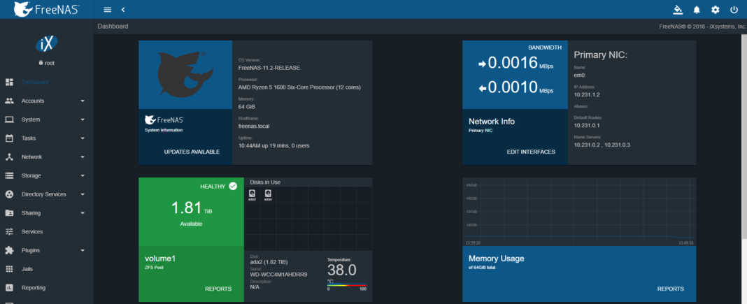 freenas dropbox plugin