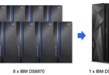 IBM adds cloud tiering to boosted memory mainframe storage array