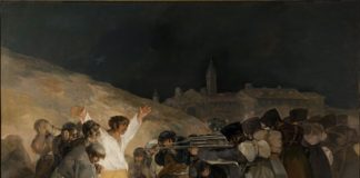Firing Squad painting by Goya.