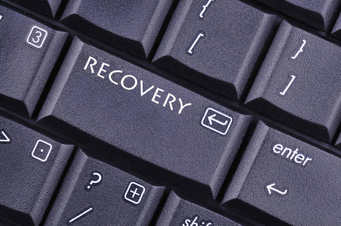 'recovery' key on keyboard