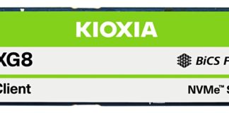 Kioxia XG8 storage