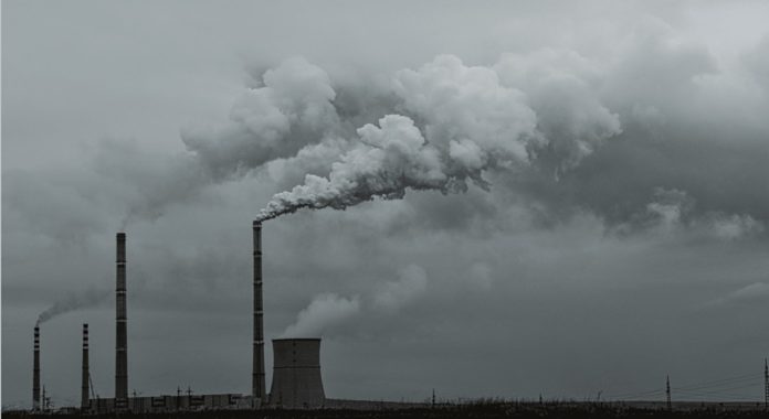 Power station emissions