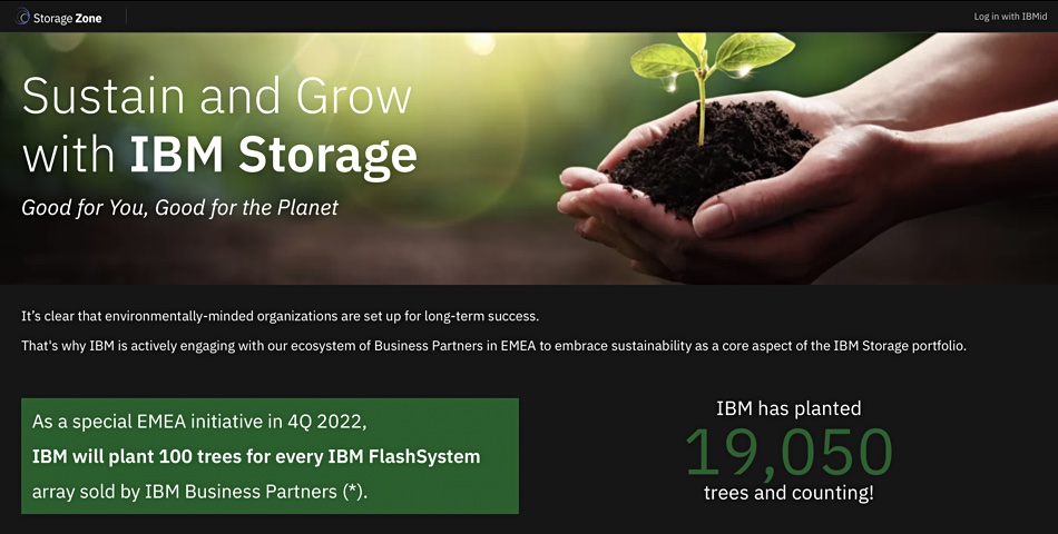 IBM green flash storage initiative
