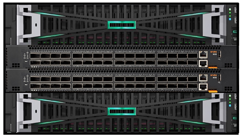 HPE image showing Alletra Storage MP