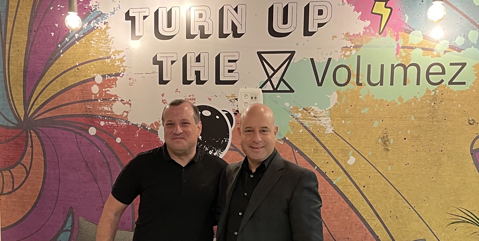Volumez co-founder and CTO Jonathan Amit and CEO Amir Faintuch