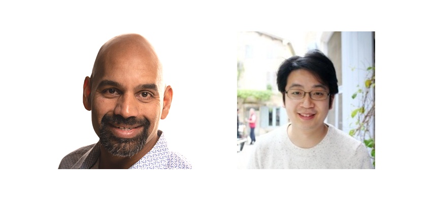 Naveen Rao and Hanlin Tang of MosaicML, which has been bought by Databricks