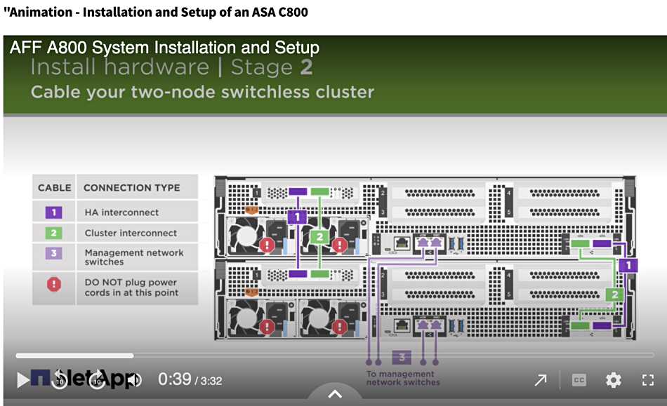 NetApp ASA C800 screengrab