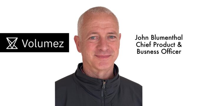 John Bumenthal, Volumez Chief Product and Business Officer
