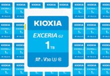 Kioxia launches 1 TB SD memory cards for demanding multimedia