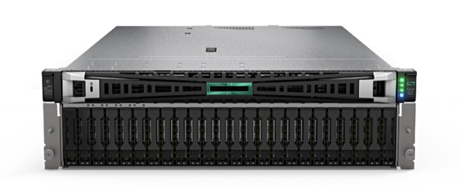 Entry-level HPE C500 with controller and storage chassis