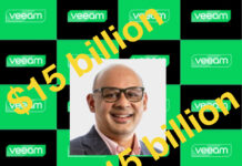 Veeam announces $2B secondary share offering at $15B valuation